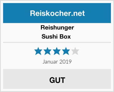 Reishunger Sushi Box  Test