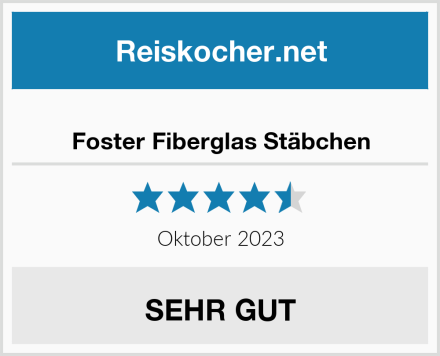  Foster Fiberglas Stäbchen Test