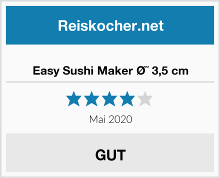  Easy Sushi Maker Ø˜ 3,5 cm Test