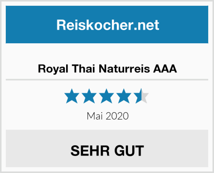  Royal Thai Naturreis AAA Test