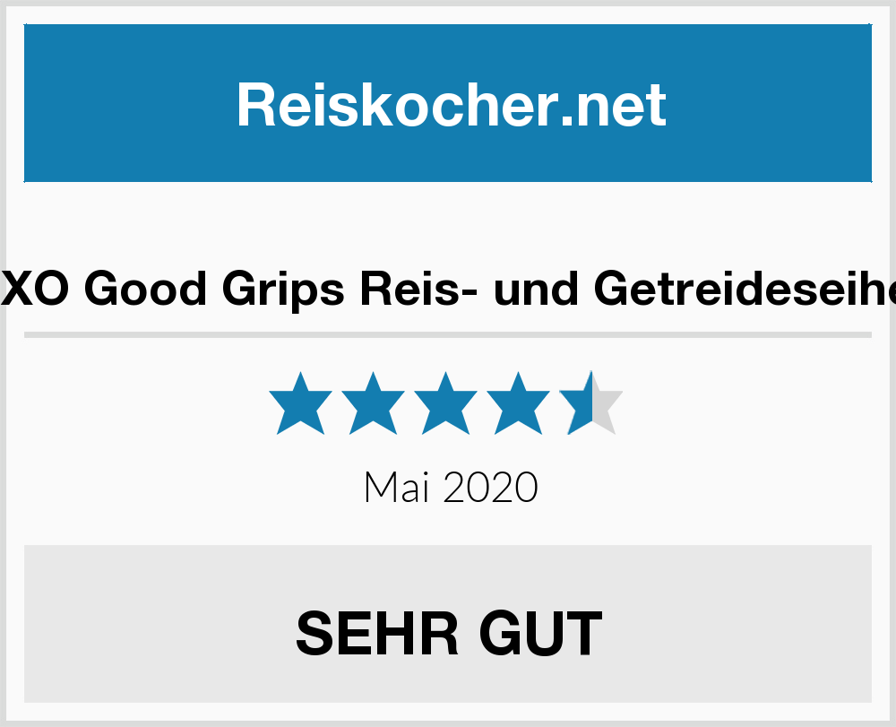OXO Good Grips Reis- und Getreideseiher Test 2023 / 2024