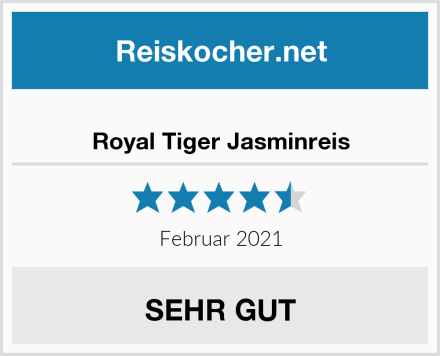 Royal Tiger Jasminreis Test