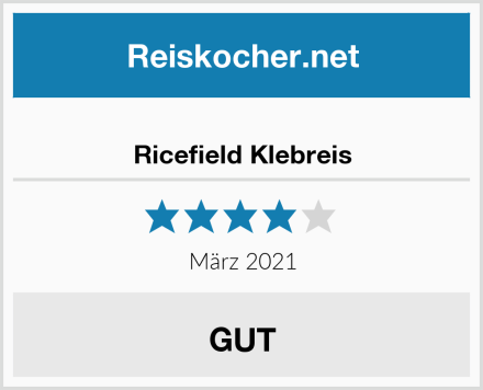  Ricefield Klebreis Test
