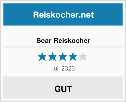  Bear Reiskocher Test